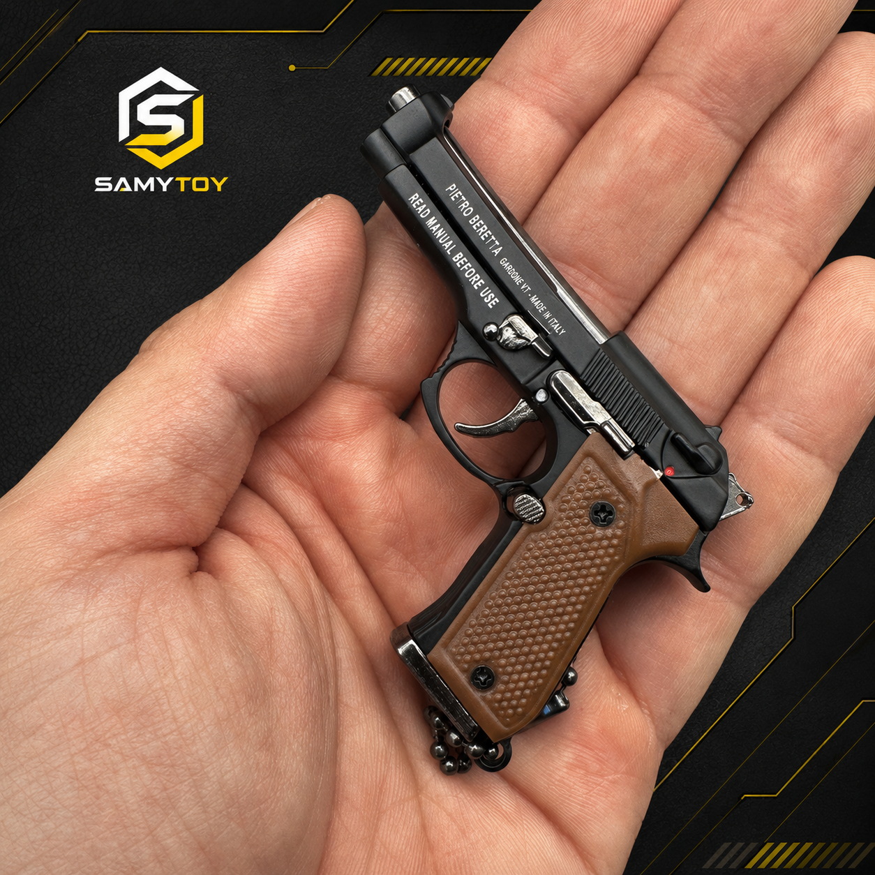 SAMYTOY™ Beretta Detachable Keychain