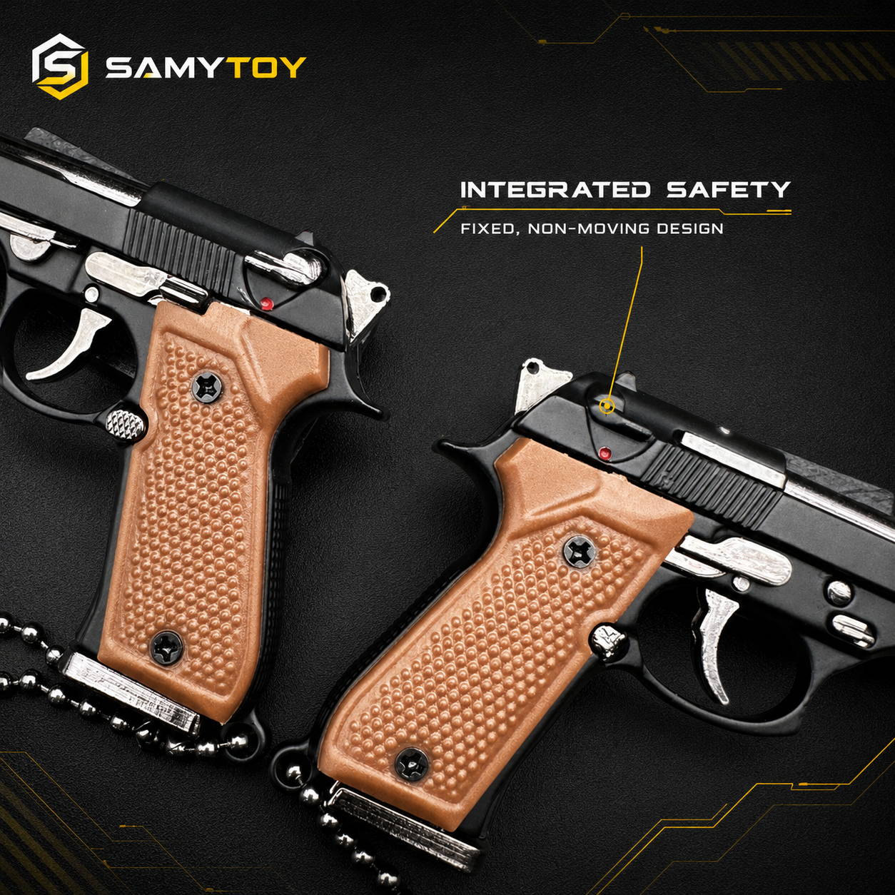 SAMYTOY™ Beretta Detachable Keychain