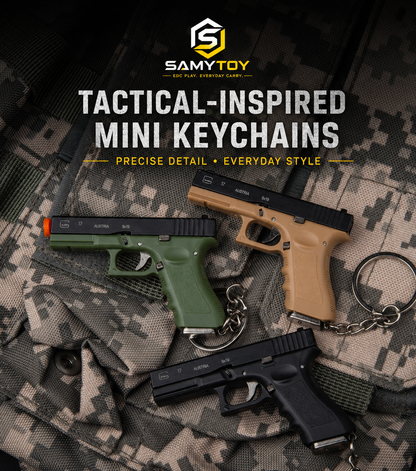 SAMYTOY™ Glock 17 Ejection Detachable Keychain