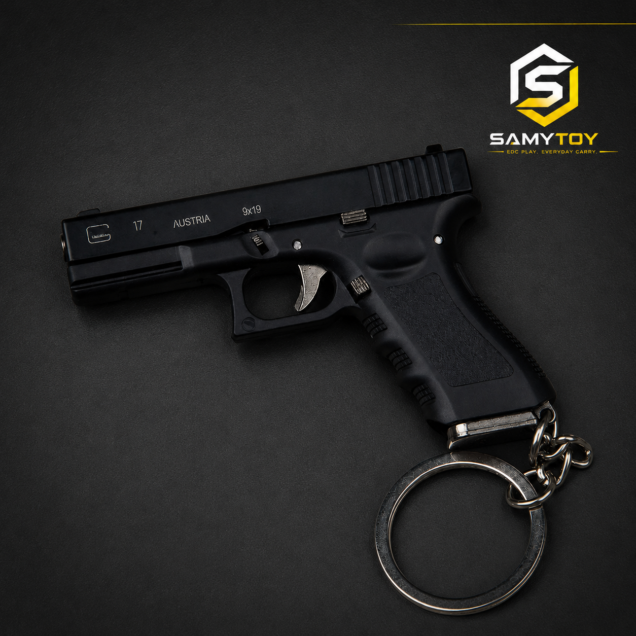SAMYTOY™ Glock 17 Ejection Detachable Keychain