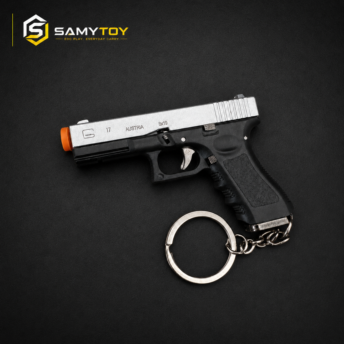 SAMYTOY™ Glock 17 Ejection Detachable Keychain