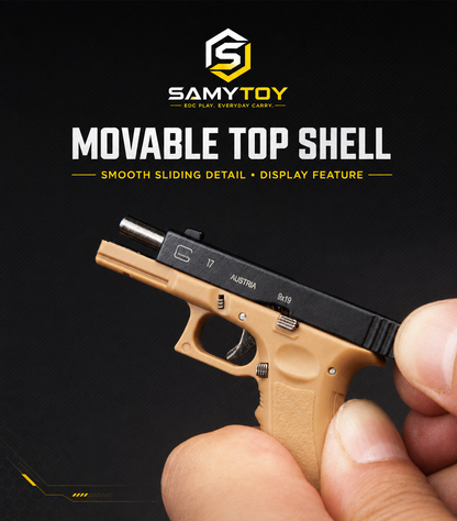 SAMYTOY™ Glock 17 Ejection Detachable Keychain