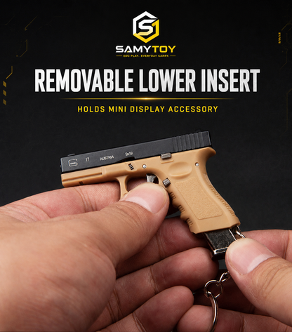 SAMYTOY™ Glock 17 Ejection Detachable Keychain