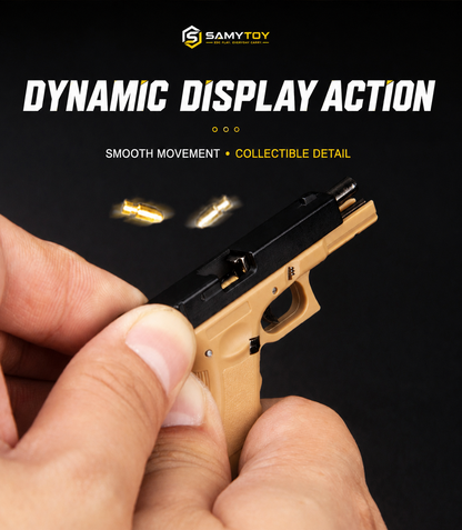 SAMYTOY™ Glock 17 Ejection Detachable Keychain
