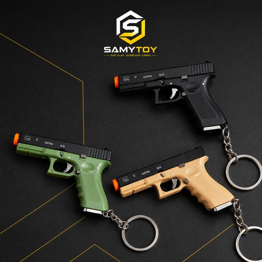 SAMYTOY™ Glock 17 Ejection Detachable Keychain
