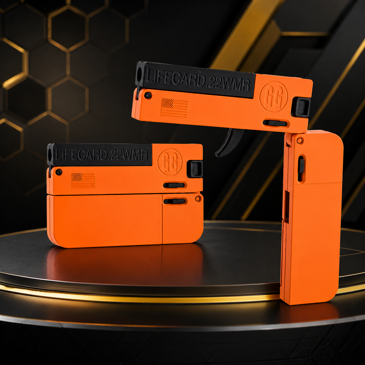 Mini Folding Shell Launcher Fidget Toy