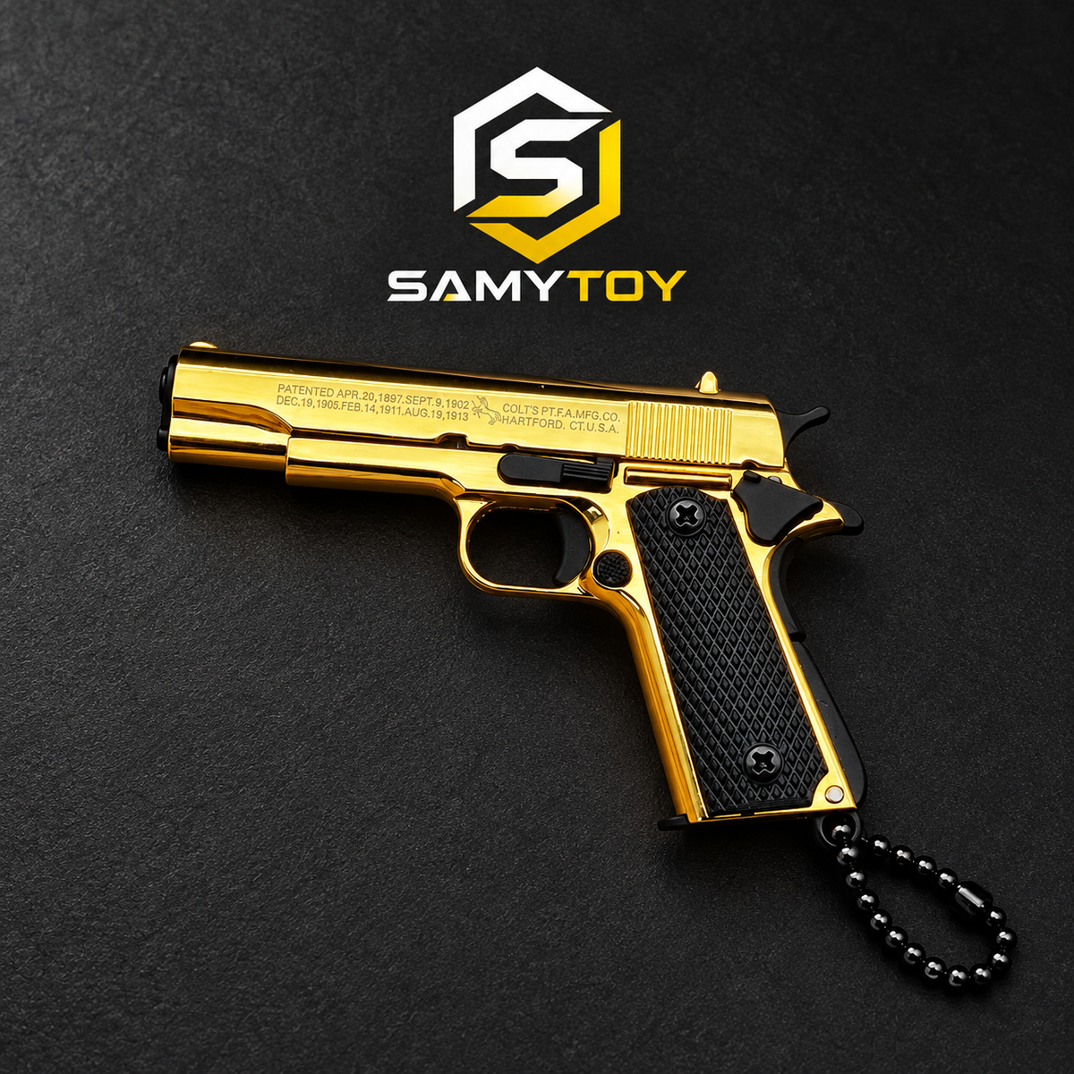 SAMYTOY™ Colt Ejection Detachable Keychain