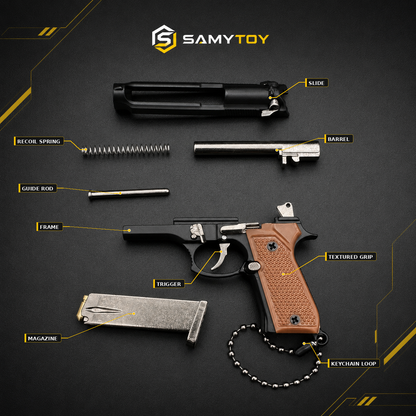 SAMYTOY™ Beretta Detachable Keychain
